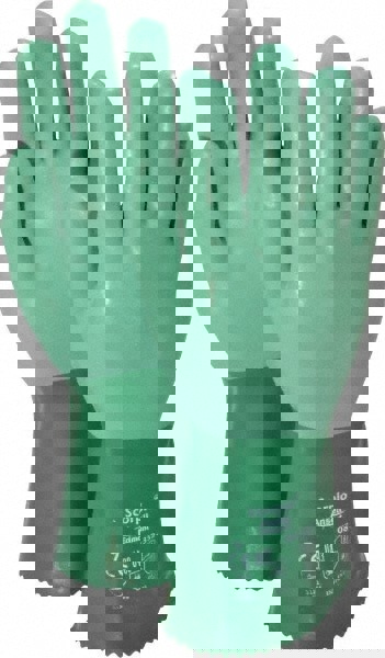 Series 08-352 Chemical Resistant Gloves: Size Small, 55.00 Thick, Neoprene, Neoprene, Supported,